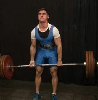 Grigory on weightlifting competition